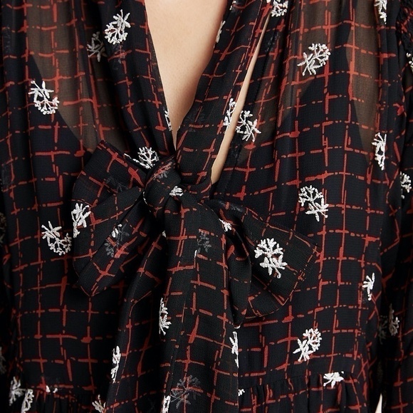 Anthropologie Not So Serious Elysia Blouse, Size Medium - Picture 3 of 12